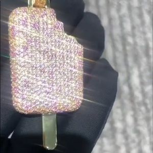 Strawberry Shortcake Ice Cream Pendant 1of1 Custom